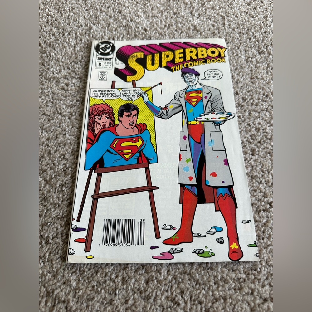 Superboy #8 1990 DC Comics Comic Book